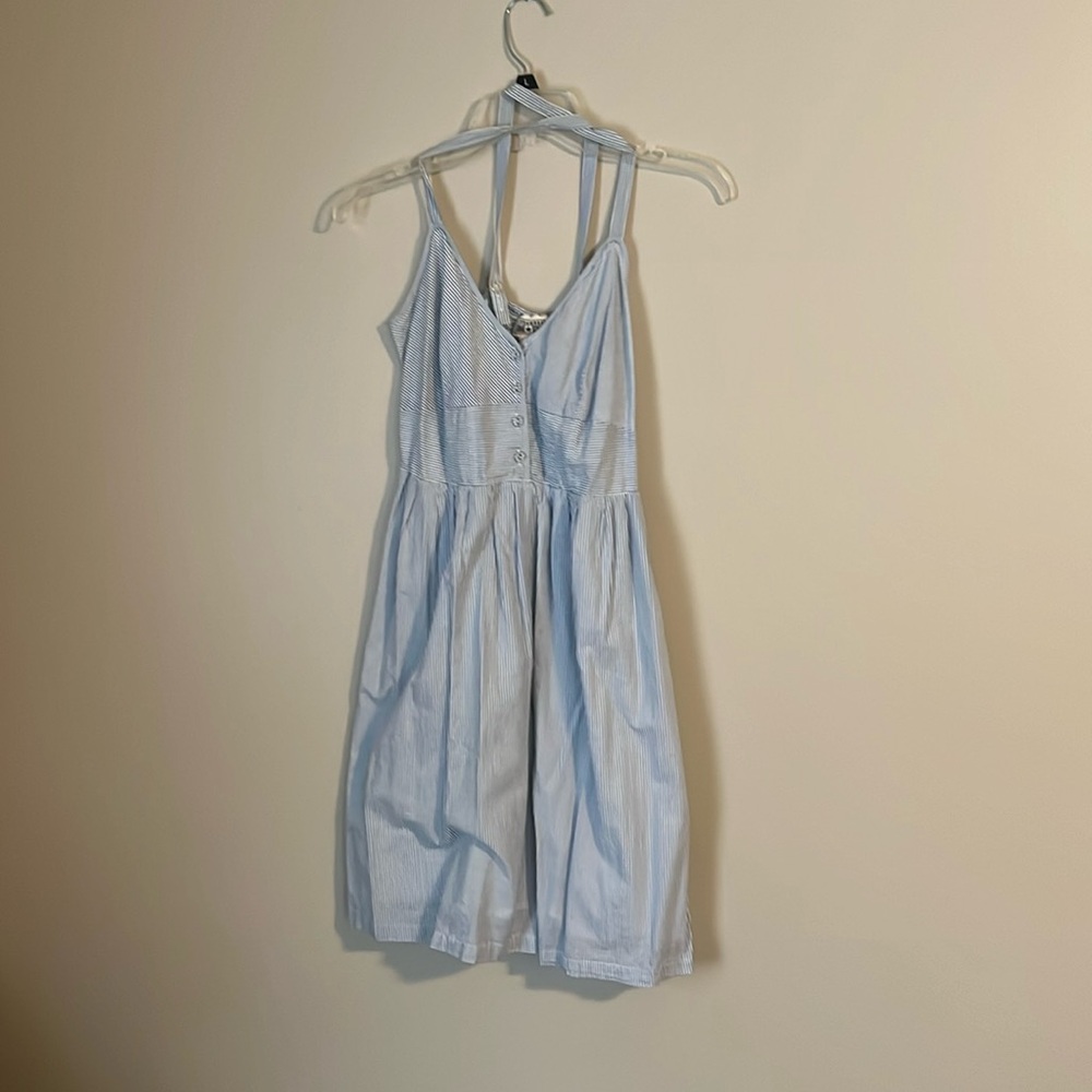 Converse Light Summer Blue and White Dress